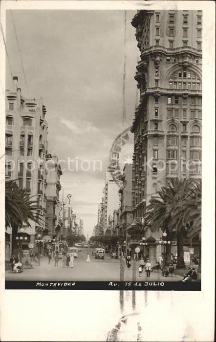 Montevideo Uruguay Av Julio