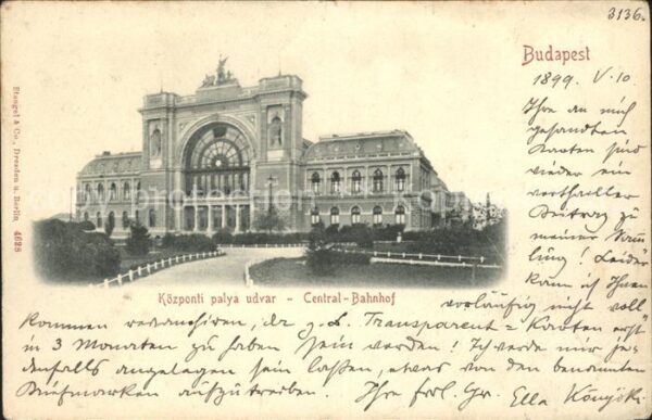 Budapest Central Bahnhof
