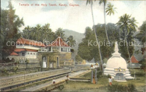 Kandy Sri Lanka Temple Holy Tooth