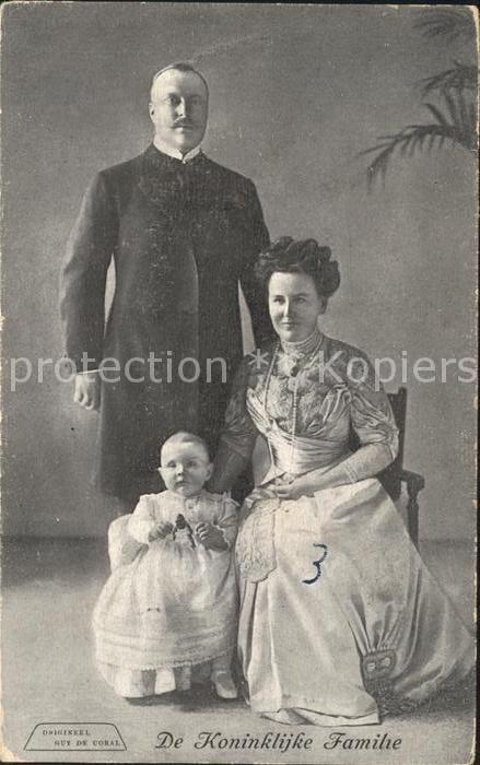 Adel Niederlande Königin Wilhelmina Prinz Hendrik Prinze