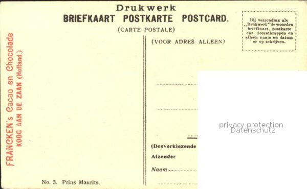 Adel Niederlande Fürst Moritz von Oranien Maurits van Or – Bild 2