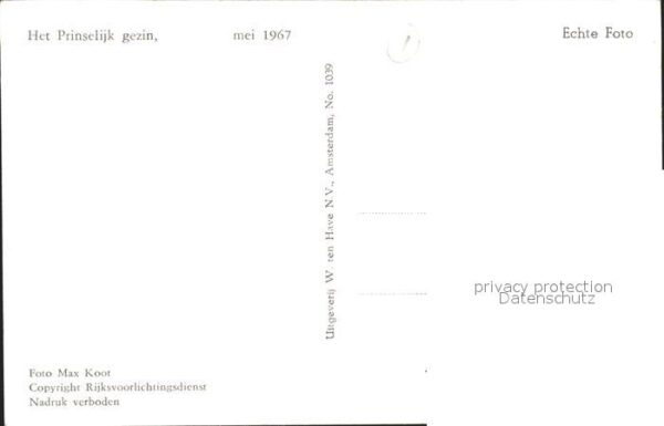 Adel Niederlande Prinz Willem-Alexander Prinzessin Beatr – Bild 2
