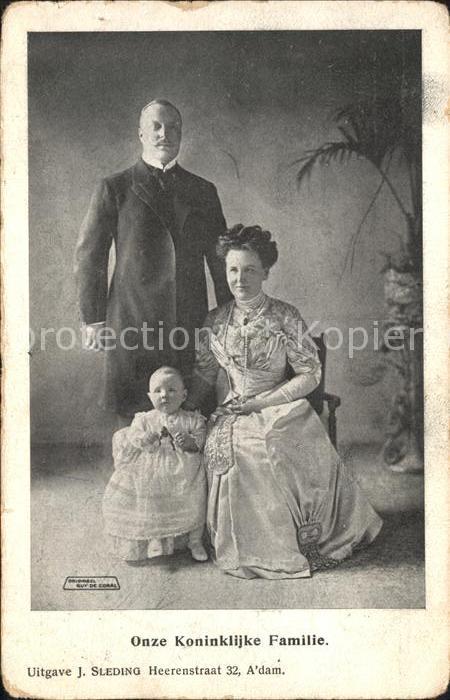 Adel Niederlande Königin Wilhelmina Prinz Hendrik Prinze