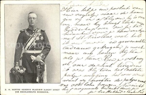 Adel Niederlande Heinrich Wladimir Albrecht Ernst Herzog