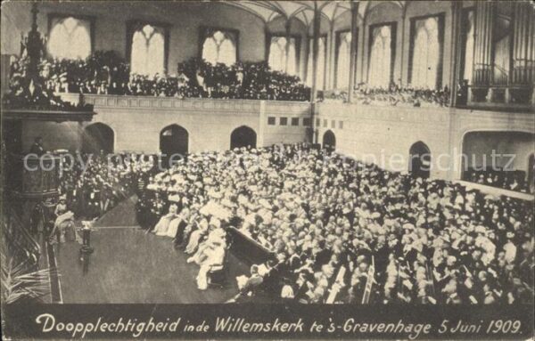 Adel Niederlande Taufe Prinzessin Juliana Willemskerk s-