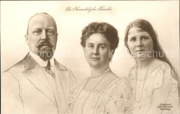 Adel Niederlande Königin Wilhelmina Prinz Hendrik Prinze