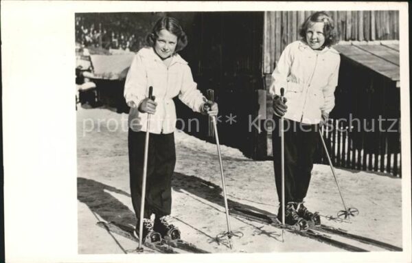 Adel Niederlande Prinzessin Beatrix und Irene Sankt Anto