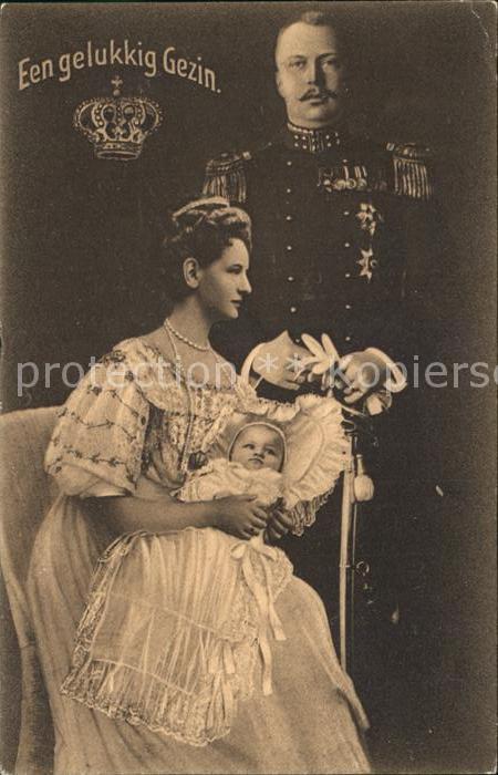 Adel Niederlande Königin Wilhelmina Prinz Hendrik Prinze