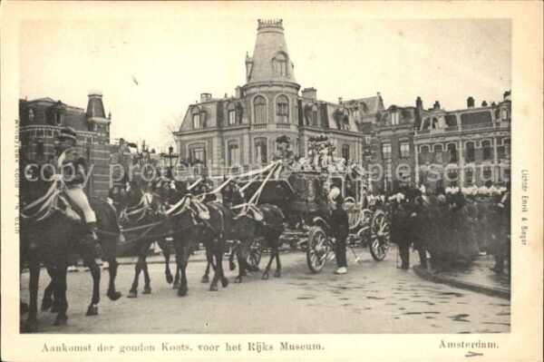Adel Niederlande Goldene Kutsche Rijks Museum Amsterdam