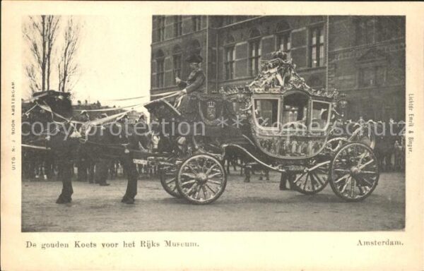 Adel Niederlande Goldene Kutsche Rijks Museum Amsterdam