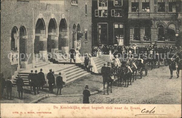Adel Niederlande Königin Wilhelmina Prinz Hendrik Beurs