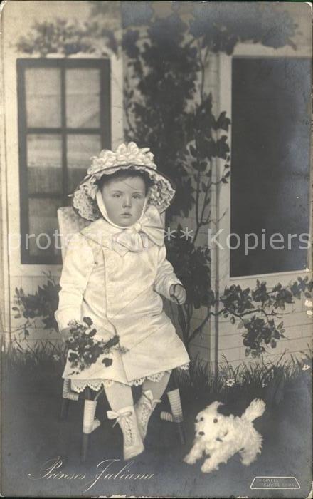 Adel Niederlande Prinzessin Juliana Plüschhund