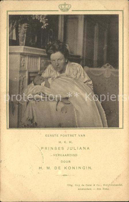 Adel Niederlande Königin Wilhelmina Prinzessin Juliana