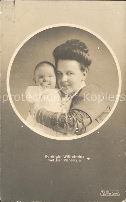 Adel Niederlande Königin Wilhelmina Prinzessin Juliana