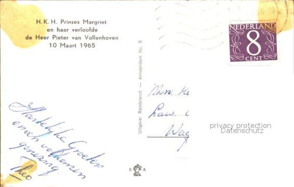 Adel Niederlande Prinzessin Margriet Pieter van Vollenho – Bild 2