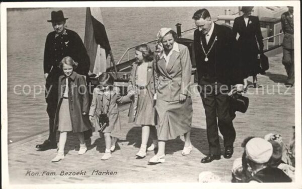 Adel Niederlande Königin Juliana Prinzessinen Beatrix Ir
