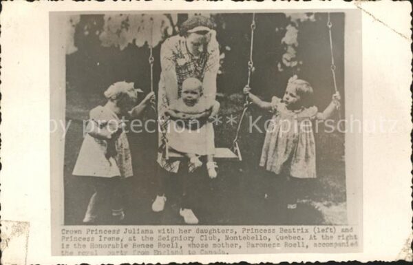 Adel Niederlande Kronprinzessin Juliana Prinzessinen Bea