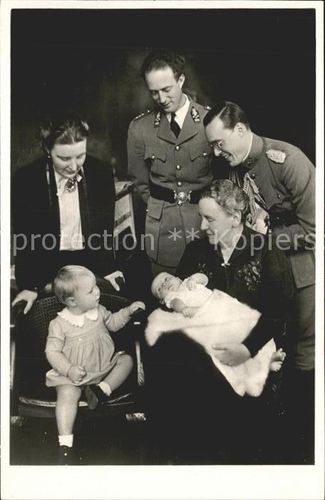 Adel Niederlande König  Leopold III Königin Wilhelmina K