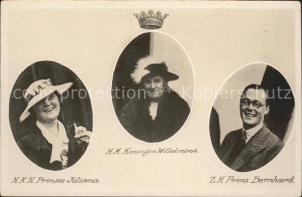 Adel Niederlande Prinzessin Juliana Prinz Bernhard König
