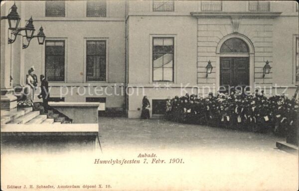 Adel Niederlande Hochzeit Königin Wilhelmina Prinz Hendr