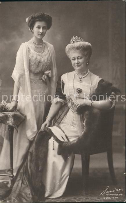 Adel Preussen Kaiserin Auguste Victoria Prinzessin Vi
