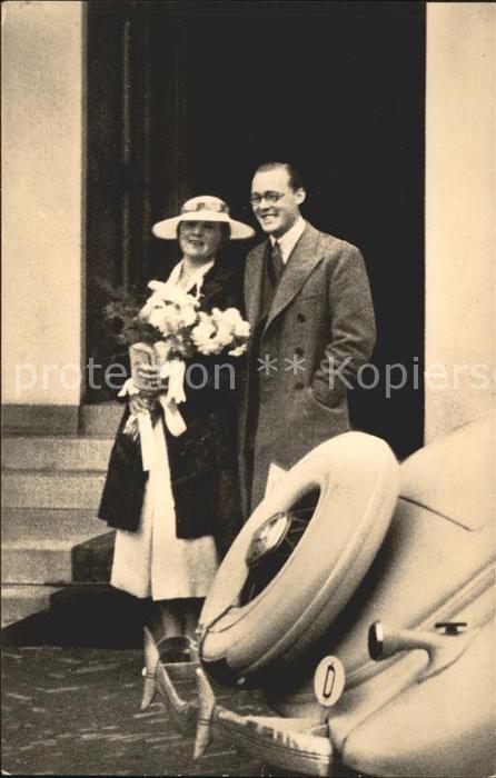 Adel Niederlande Prinzessin Juliana Prinz Bernhard Palei