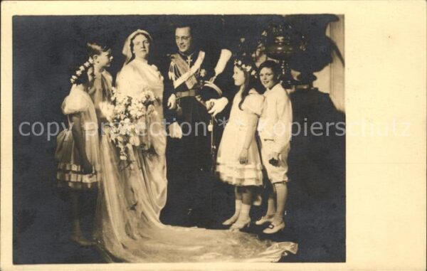 Adel Niederlande Prinzessin Juliana Prinz Bernhard Hochz