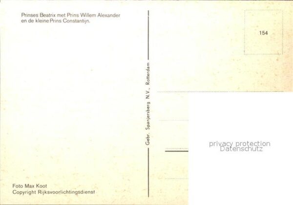 Adel Niederlande Prinzessin Beatrix Prinzen Willem-Alexa – Bild 2