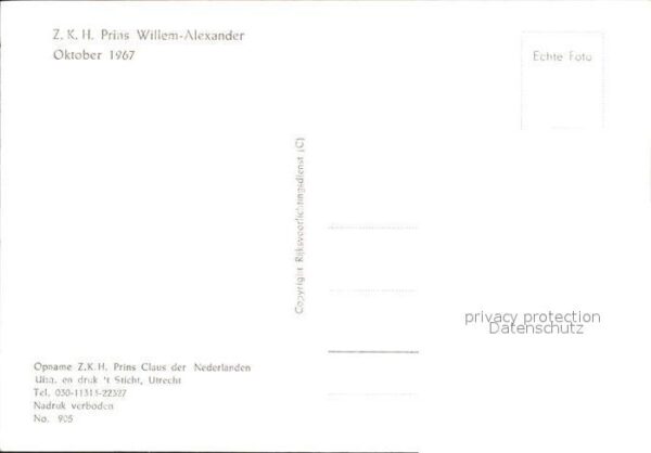 Adel Niederlande Prinz Willem-Alexander – Bild 2