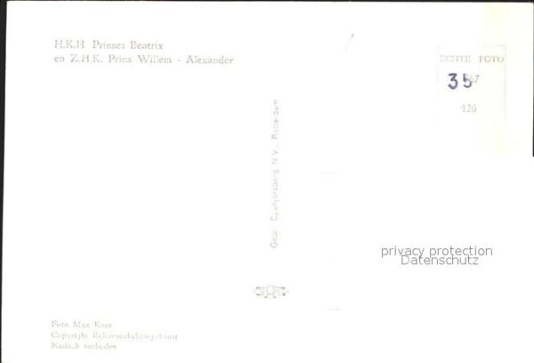 Adel Niederlande Prinzessin Beatrix Prinz Willem-Alexand – Bild 2