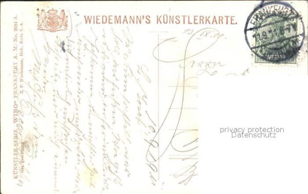 Verlag Wiedemann WIRO Nr. 2094 A Frankfurt am Main Zoologischer G – Bild 2