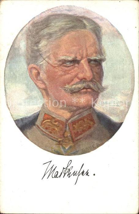 Generaele August von Mackensen Künstlerkarte Karl