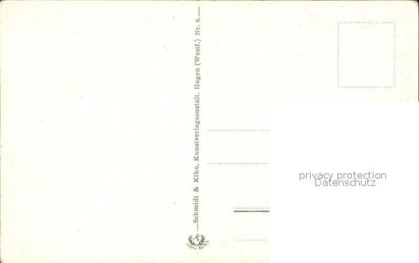 Liederkarte Westfalenlied Emil Rittershaus Kühe Sch – Bild 2