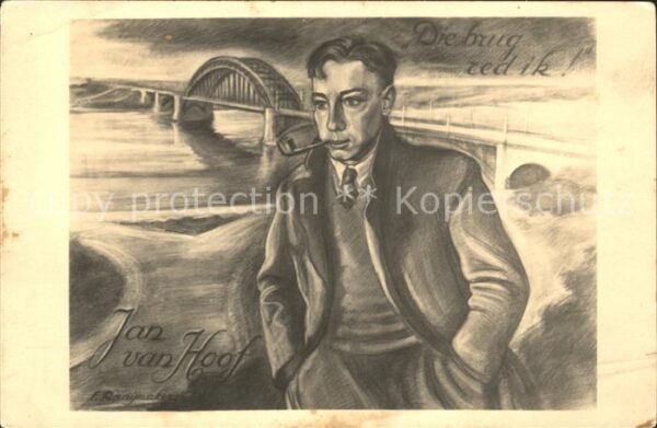 Persoenlichkeiten Jan van Hoof Pfeife Brücke