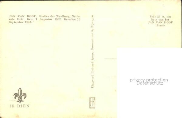 Persoenlichkeiten Jan van Hoof Pfeife Brücke – Bild 2