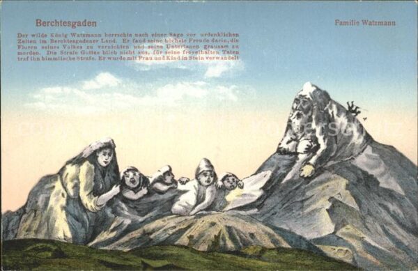 Berggesichter Berchtesgaden Familie Watzmann