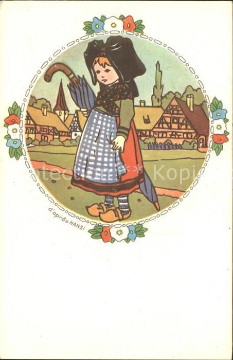 Hansi Kind Tracht Frankreich