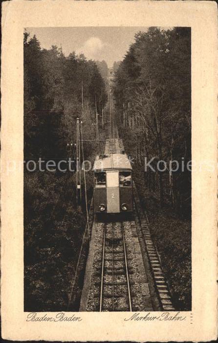 Zahnradbahn Baden-Baden Merkur-Bahn