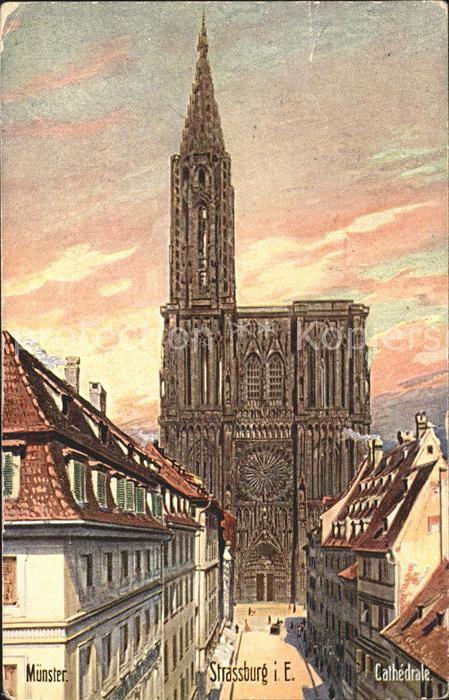 Verlag Wiedemann WIRO Nr. 1934 A Strassburg Münster