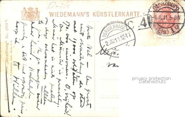 Verlag Wiedemann WIRO Nr. 1934 A Strassburg Münster – Bild 2