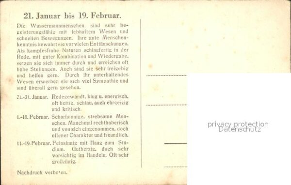 Sternzeichen Wassermann – Bild 2