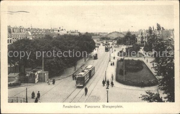 Strassenbahn Amsterdam Weesperplein