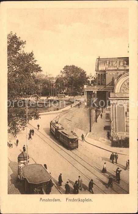 Strassenbahn Frederiksplein Amsterdam