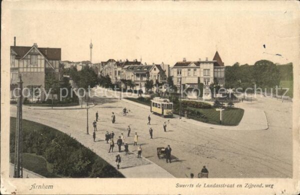 Strassenbahn Arnhem Sweerts de Landasstraat Zijpend.
