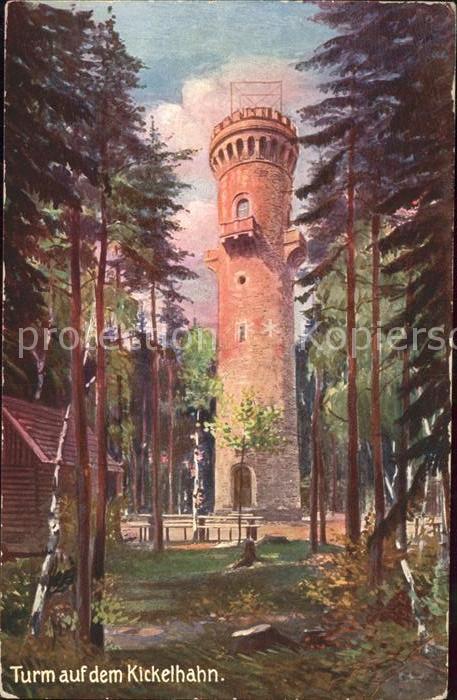 Verlag WIRO Wiedemann Nr. 847 Turm auf dem Kickelhahn