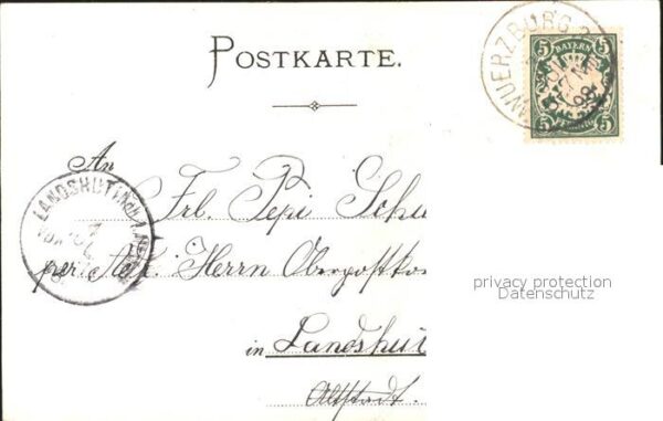 Trachten Bayern Rheinpfalz Litho – Bild 2