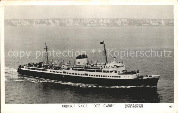 Dampfer Oceanliner Paquebot Cote d_Azur