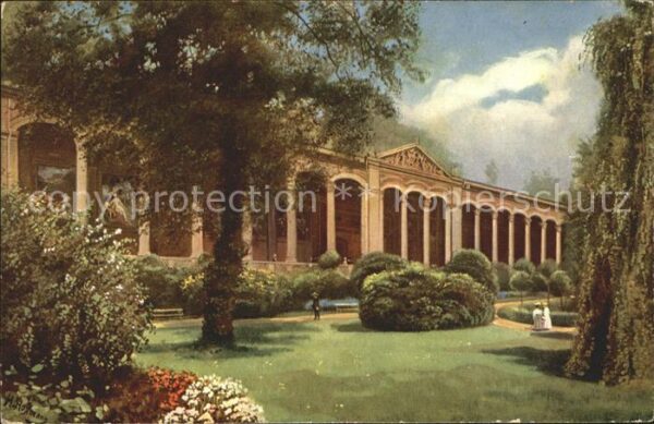 Hoffmann Heinrich Baden-Baden Die Trinkhalle Nr. 47