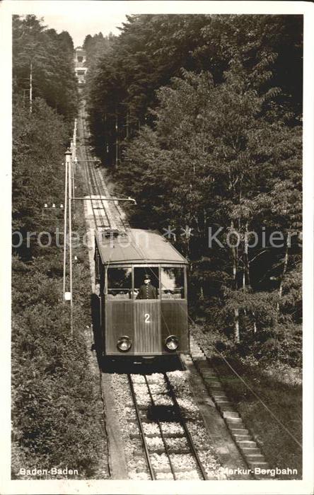 Zahnradbahn Baden-Baden Merkur-Bergbahn