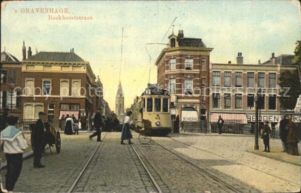 Strassenbahn 's Gravenhage Boekhorststraat